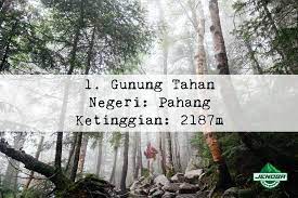 Gunung kerinci termasuk dalam taman nasional kerinci seblat. Jenoba Outdoor 7 Gunung Tertinggi Di Semenanjung Facebook