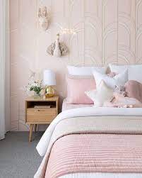 White and pink kid's room features cotton candy pink walls lined with a framed brown lattice pin orange and pink girl's room features a white and pink tole chandelier illuminating a yellow, pink and. The Gender Specific Perception Of Blue And Pink In Kids Rooms Kids Interiors