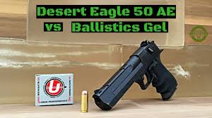 Desert Eagle 50 Ae Vs Ballistics Gel