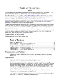 As an extra, oracle helpfully provides installers for. Mysql 5 7 Release Notes Download Mysql