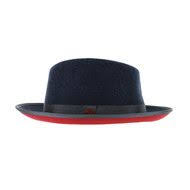 Suit Yourself Menswear Custom Apparel Shopping Cart Brim Hat Red Bottoms Mens Dress Hats