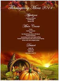 Thanksgiving greeting card printing is easy with our greeting card maker! 7 Free Sample Thanksgiving Menu Templates Printable Samples