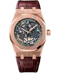 odmaʁ piɡɛ) is a swiss manufacturer of luxury mechanical watches and clocks, headquartered in le brassus, switzerland. Audemars Piguet Royal Oak Automatic Skeleton Men S Watch Model 15305st Oo 1220st 01