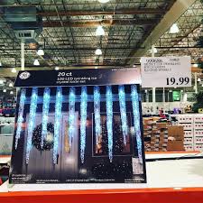Decorate Your House With These Amazing Generalelectric 20 Count 100 Led Twinkle Crysta Icicles Only 19 99 Christma Costco Deals Costco Christmas Lights