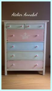 Dresser With Multi Colored Drawer Fronts Pastel Pink Blue And Green Shabbychicdressersblue Shabby Chic Dresser Chalk Paint Dresser Furniture Makeover