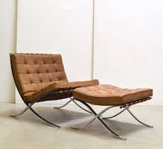 Popfurniture ist spezialisiert auf designermöbel barcelona chair zu attraktiven preisen. Rare Cognac Barcelona Chair Ottoman By Mies Van Der Rohe For Knoll 1960s 171042
