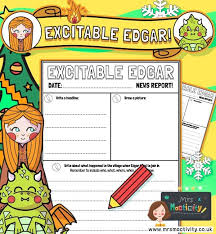 We hope you enjoyed learning about writing a newspaper article and creating a news report. Excitable Edgar Newspaper Report Template Primary Teaching Resources
