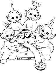 The Teletubbies Love Noo Noo Coloring Page Color Luna In 2020 Cool Coloring Pages Coloring Pictures For Kids Disney Coloring Pages