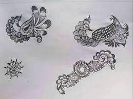 They want art specialist or mehndi professionals to imprint special sketches of their loved ones or. Pencil Sketch Of Simple Mehandi All In One Creative Art Facebook