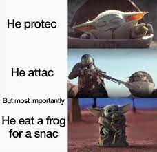 Pin By Victor Renoux On The High Ground Funny Star Wars Memes Yoda Meme Star Wars Jokes