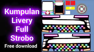 Untuk memasang livery bussid png, caraya sangat mudah. Kumpulan Livery Bussid Full Strobo Youtube