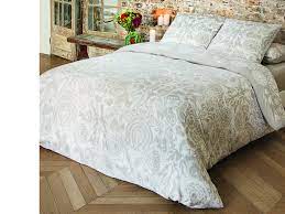Unique, exubérante, coloréé et baroque. Parure De Lit Lacroix En Satin Housse Couette240x220 Beige