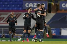 The toffees have scored at least once in five straight trips to the manchester city will be in a party mood as it lifts the premier league trophy after the match. Man City Beats Everton 3 1 Moves 10 Points Clear In Epl Taiwan News 2021 02 18 06 38 23