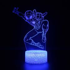 Asgled 1921 Led 3d Night Light Spiderman Anshunguang Commercial And Trading Co Ltd