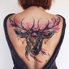 7 Potret Tato Besar Di Punggung Ini Keren Banget Tampak Realistis Hot Liputan6 Com