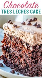 If You Haven T Tried A Tres Leches Cake You Haven T Lived This Chocolate Tres Leches Cake Has Th Chocolate Tres Leches Cake Tres Leches Cake Recipe Milk Cake