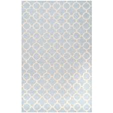 Safavieh Cambridge Light Blue Ivory 6 Ft X 9 Ft Area Rug Cam132a 6 The Home Depot