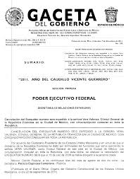 PODER EJECUTIVO FEDERAL