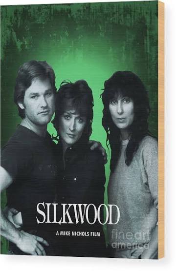 Silkwood Wood Print by Bo Kev - Fine Art America