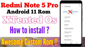 In that case, custom roms come into play. X Tended Xr V 2 0 Android 11 Rom For Redmi Note 5 Pro Whyred How To Install Android 11 Rom Iphone Wired