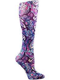 Celeste Stein Katrina Fashion Compression Sock 8 15 Mmhg Compression Clothing Fashion Compression Socks