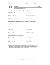 To link to this page, copy the following code to your site 001508396 1 Solving Two Step Equations Worksheet Homeworkp Division Nilekayakclub