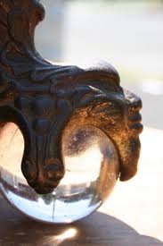 4 Unique Glass Ball Eagle Claw Foot Antique Furniture Table Feet Cast Iron And Glass Claw Feet Leather Living Room Furniture Clawfoot Furniture Makeover Diy