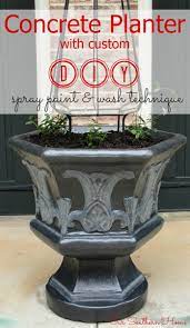 Maybe you would like to learn more about one of these? Concrete Planter Makeover Our Southern Home