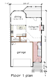 Browse 2 bed 2 bath, small 2br 1ba, 2br 3ba, modern open floor plans w/garage & more 2 bed designs! House Plan 75582 Narrow Lot Style With 1785 Sq Ft 3 Bed 2 Bath 1 Half Bath