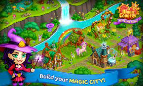 Evolve fairy farm to fairy city and magic township. Download Magic Country Fairy City Farm Mod Gems 1 17mod Apk For Android Appvn Android