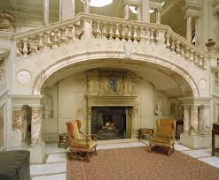 Architecture In Detail Fireplaces Canmore Gosford House Detail Of Fireplace And Staircase In Marble Hall Castle Rooms Fireplace Castles Interior