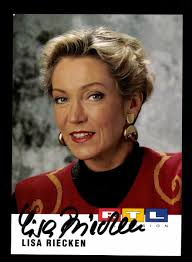 Lisa Riecken RTL Autogrammkarte Original Signiert ## BC 152322