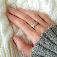 Rose Gold Breathable Silicone Ring For Women Silicone Ring Women Silicone Wedding Ring Women Silicone Rings Wedding Bands