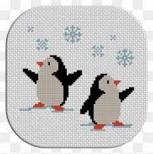 Myphotostitch.com cross stitch your pics. 130 Cross Stitch Patterns Penguin Cross Stitch Funny Free Transparent Png Clipart Images Download