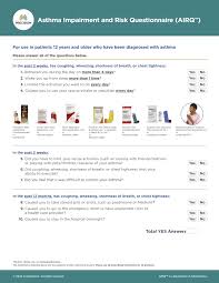 Two triangles are similar if they have: Development Of The Asthma Impairment And Risk Questionnaire Airq A Composite Control Measure The Journal Of Allergy And Clinical Immunology In Practice