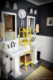 bathroom pedestal sink storage ideas