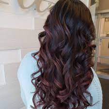 38 Sweetest Caramel Highlights On Light Dark Brown Hair Cherry Hair Hair Color Cherry Coke Black Cherry Hair