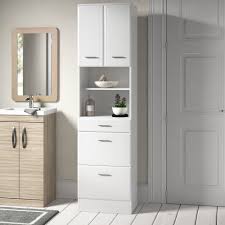 White bathroom vanities and cabinets are the perfect backdrop for different colors and styles of besides the style aspect of white bathroom vanities, there are also practical reasons to choose one. Shelving Save On Goods Uk White Wood Bathroom Mirror Cabinet Shelves Mirrored Door Wall Cabinet Scroll Design Mirror Cabinets