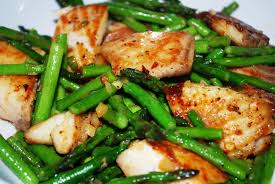 Stir Fry Tilapia With Asparagus Recipe Fried Tilapia Recipes Tilapia Recipes