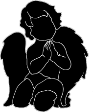 Free Free 183 Baby Angel Silhouette Svg SVG PNG EPS DXF File