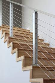 We have several creative cable railing system options that you can choose for your indoor stairs. Project 262 Cable Railing Contest Winner Stairstupplies Outdoor Stair Railing Cable Railing Railing Design