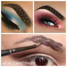 Latest eyebrow trend
