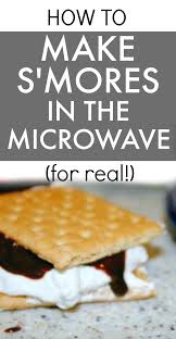 How To Make Smores In The Microwave In 2020 Dessert Recipes Easy Easy Desserts For Kids Smore Recipes