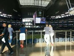 At T Stadium Section Sro Behind Section 325 Home Of Dallas