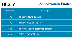 Hps file format is compatible with software that can be installed on linux. Ceea Ce Este Hps Hps DefiniÅ£ii Abrevierea Finder