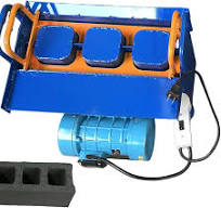 Amazon.com: Cement Block Forming Machine, Electric Hollow ...