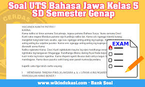 Kunci jawaban lks bahasa jawa kelas 8 semester 1 guru ilmu sosial. Soal Uts Bahasa Jawa Kelas 5 Sd Semester Genap Idn Paperplane