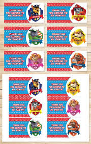 Large unique collection with perfect print sizes. Free Paw Patrol Printables Free Printable Paw Patrol Goody Bag Tags Red Bg The Paw Patrol Party Printables Paw Patrol Birthday Party Paw Patrol Party Favors