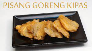 13 buah pisang kepok ukuran sedang. Cara Membuat Pisang Goreng Kipas Youtube