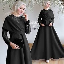 We just didn't send you that email or generate that link.… Bismillahirrahmanirrahim Kode 32124 Miranda Hitam Rp 182 000 Gamis Tangan Panjang Sleting Belakang Pinggang Pakaian Pesta Wanita Gaun Perempuan